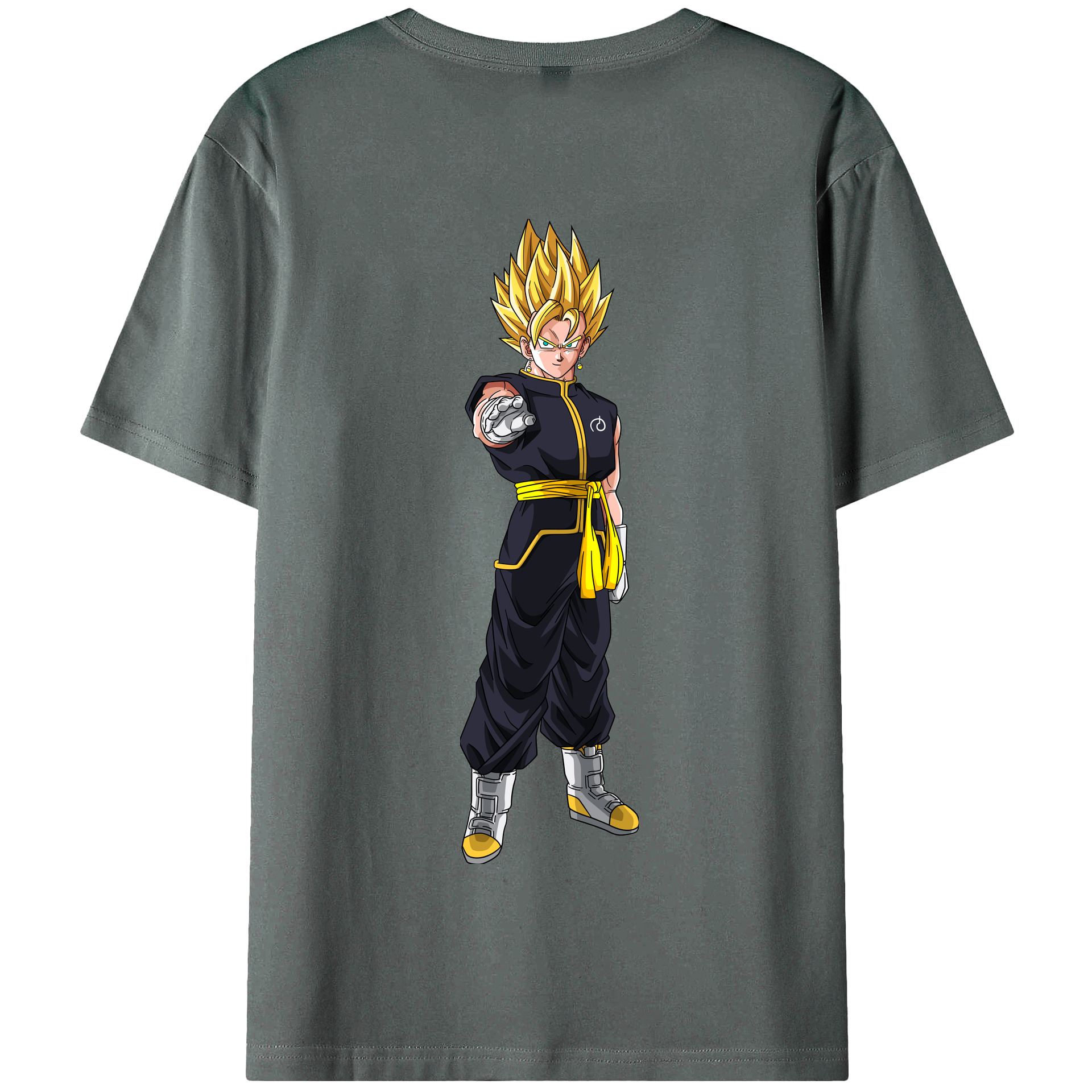 （画像用） ドラゴンボール ベジット DRAGON BALL Vegetto 綿100％半袖Tシャツ（背面プリント）
